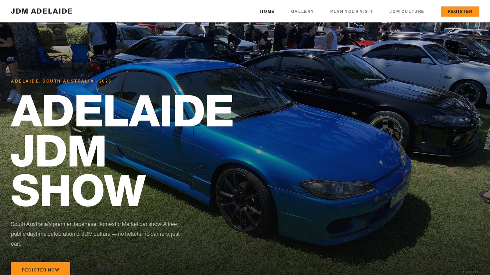 Adelaide JDM Show website